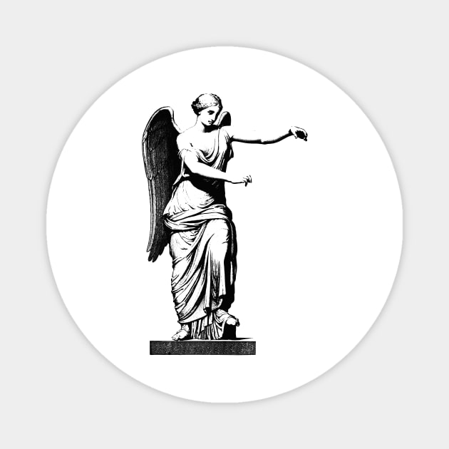 Winged Victory of Samothrace Magnet by olemanner